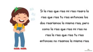 trabalenguas la risa que risa mi risa