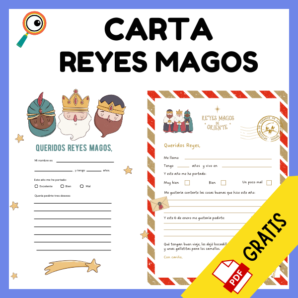 Carta Reyes Magos Gratis PDF