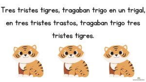 trabalenguas tres tristes tigres 