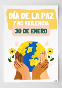 carteles dia escolar de la paz y la no violencia 1