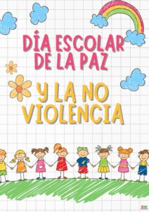 carteles dia escolar de la paz y la no violencia 5