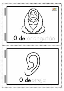 dibujos con la letra o 2