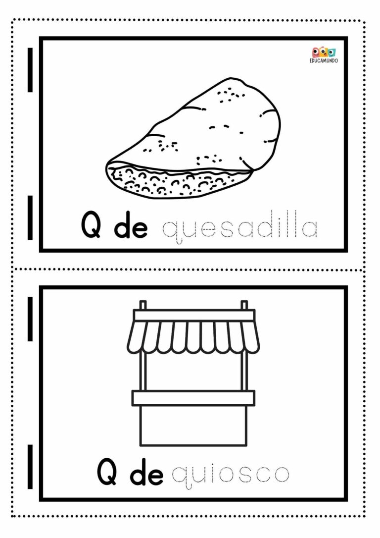 Dibujos con la letra Q EducaMundo