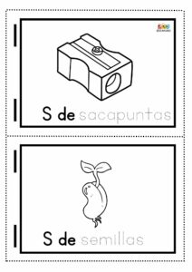 dibujos con la letra S