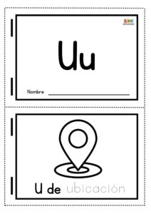 dibujos con la letra u 1