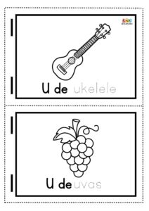 dibujos con la letra u 2