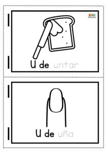 dibujos con la letra u 3