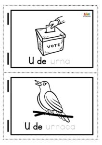 dibujos con la letra u 5