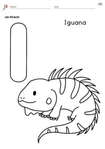 dibujos vocales para imprimir 11