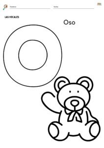 dibujos vocales para imprimir 12