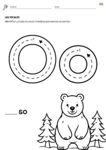 dibujos vocales para imprimir 4