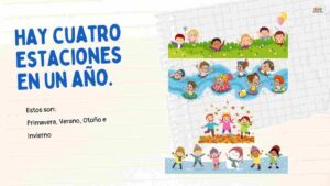 las estaciones del ano para ninos Espanol 2