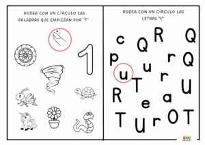 trazo de la letra u 8