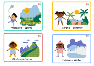 vocabulario en ingles de las estaciones del año
