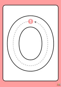 fichas de vocales para imprimir letra o