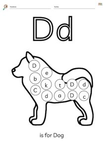 Fichas educativas con ejercicios del abecedario en inglés para niños, incluye trazos de letras, palabras y dibujos