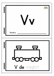 dibujos con la letra V 1
