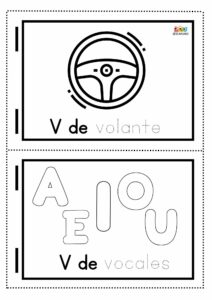 dibujos con la letra V 6