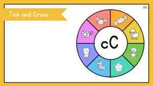 fichas de la letra c en ingles