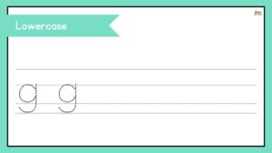 fichas de la letra g en ingles