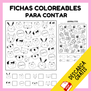 Ejercicios De Conteo Para Preescolar En Pdf Gratuito Preescolar