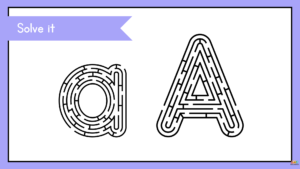 la letra a en ingles 10