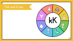 fichas para preescolar de la letra k en inglés