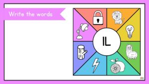 fichas para preescolar de la letra l en inglés