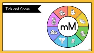 fichas para preescolar de la letra m en inglés