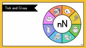 fichas de la letra n en ingles 3